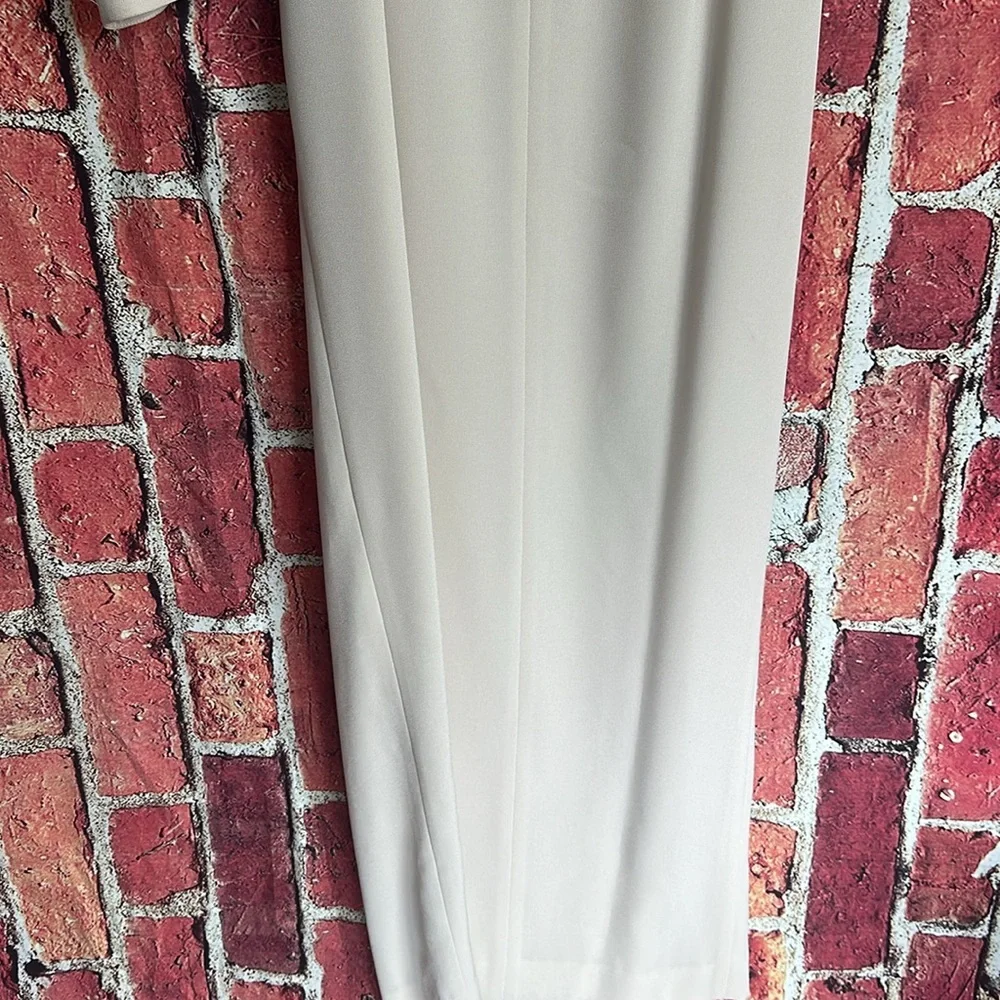 Daymor Couture Cream Dress and Jacket Set - Size 6
